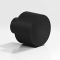 Colonial Bronze 184 Series 1in Diameter Cabinet Knob Matte Black Finish 184M19